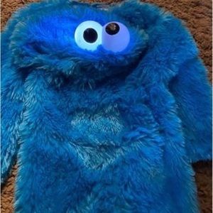 Sesame Street Cookie Monster light up costume, 12-18 month, 10$,